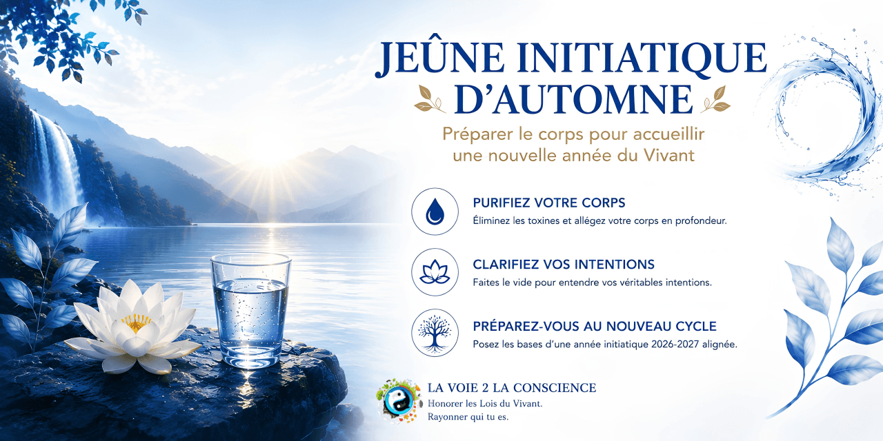 Affiche — Jeûne initiatique d'automne