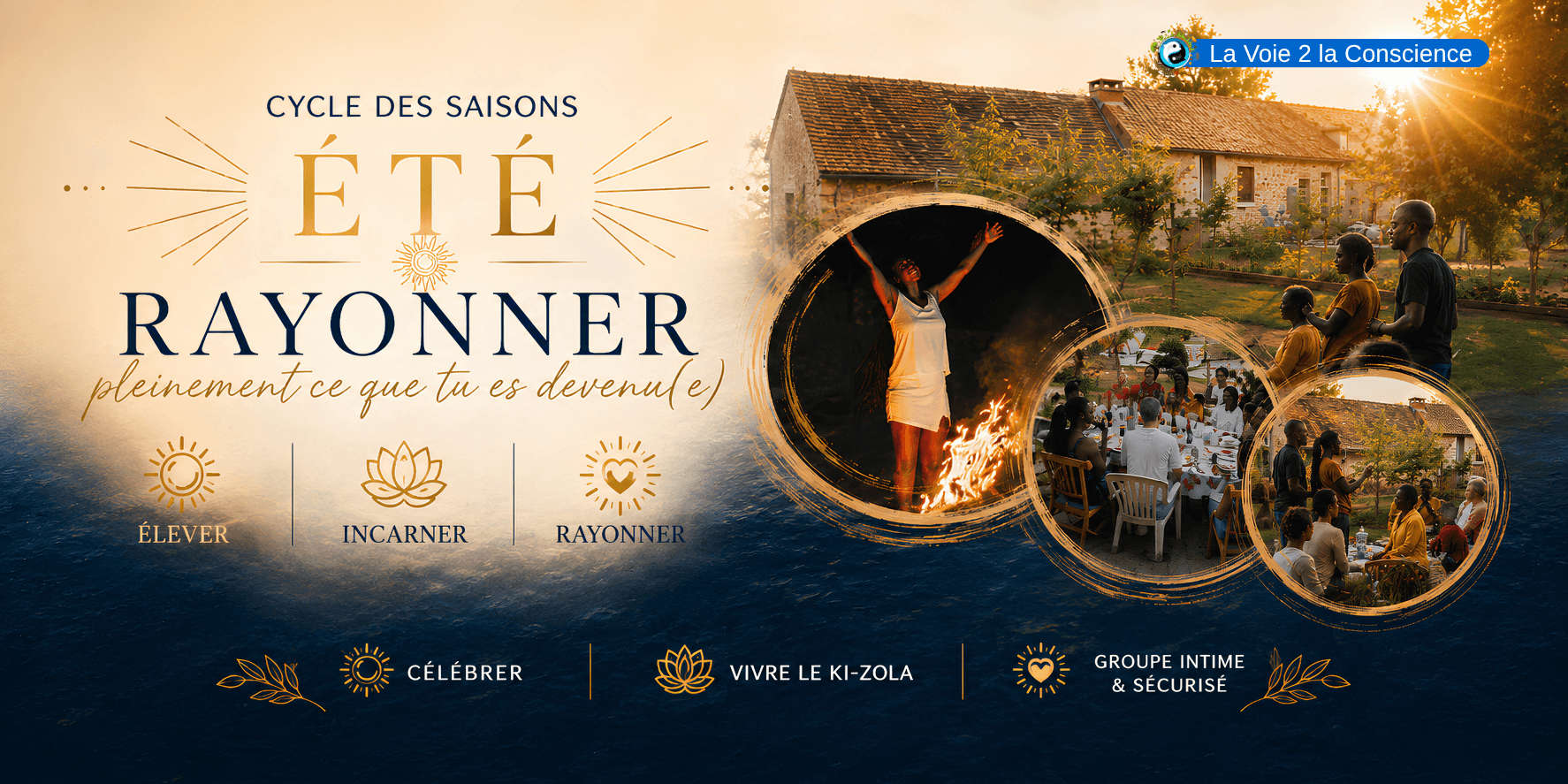 Affiche — Été — Rayonner